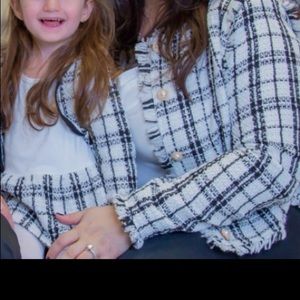 Matching blazer size xl and toddler dress size 2t